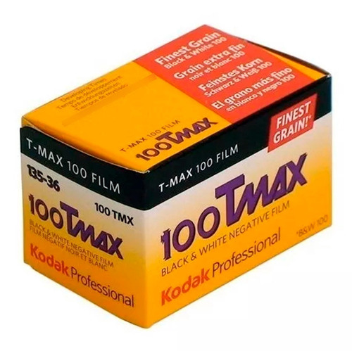 Rollo Kodak Blanco Y Negro T-max 100 Asas 36 Fotos Pelicula