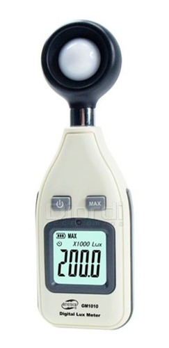 Luxómetro Digital  Rango 0-200,000 Lux (gm1010)(blanco)