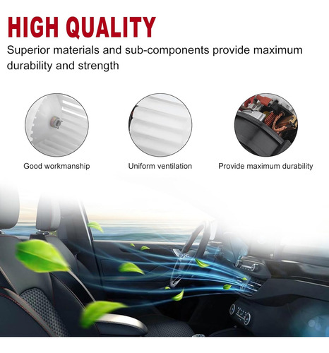Conjunto De Motor De Ventilador Topaz Hvac Para Audi A8 Quat
