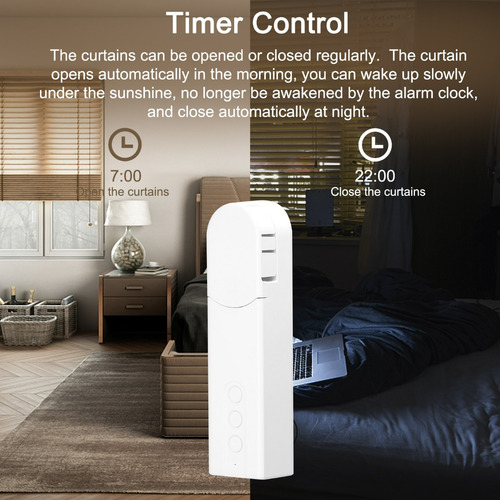 Motor Elétrico De Cortina Tuya Zigbee Intelligent Pull Bead
