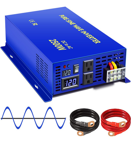 Xyz Invt - Inversor De Potencia De Onda Sinusoidal Pura, Cc 
