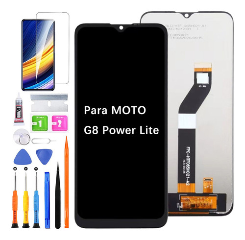 Pantalla Para Moto G8 Power Lite Xt2055 Display