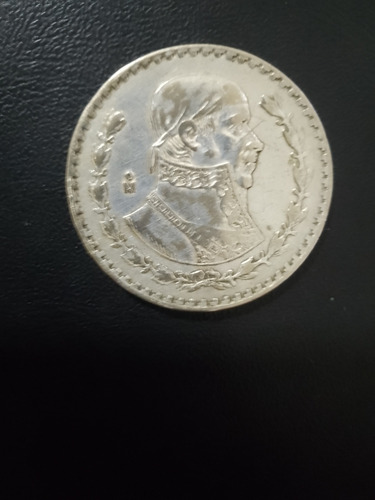 Moneda 1 Peso Estados Unidos Mexicanos Plata 0.100 Km 459