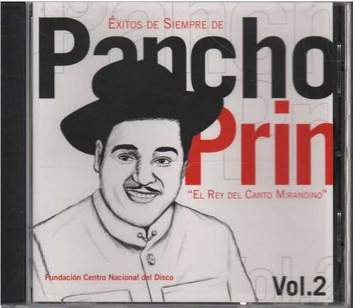 Cd - Pancho Prin  / Exitos De Siempre Vol. 2