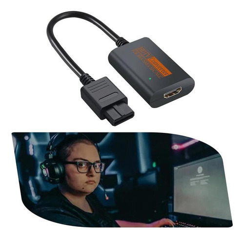 Adaptadores De Fuente De Alimentación N64 Hdmi Video Convert