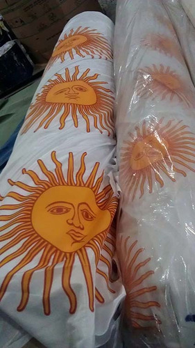 Imagen 10 de 10 de Bandera Argentina 60 X 90cm Con Sol Oferta!!!