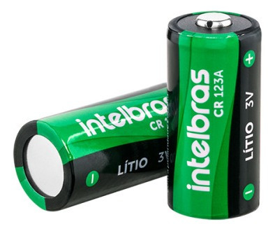 Bateria Intelbras Nao-recarregavel De Litio 3v Cr123a