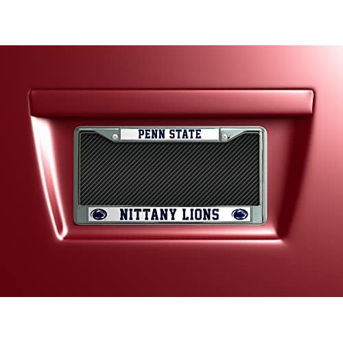 Marco De Placa De Licencia Cromado Estándar De Ncaa Pe...