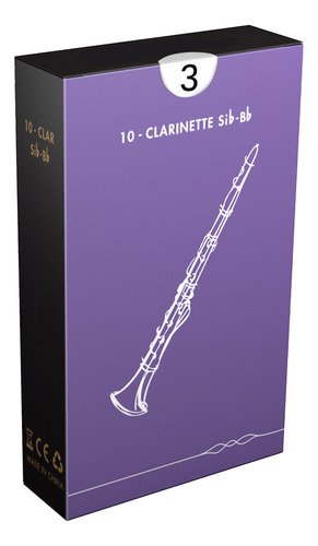 Clarinete Reed Bb.. 0, 10 Unidades/caja De Resistencia Tradi