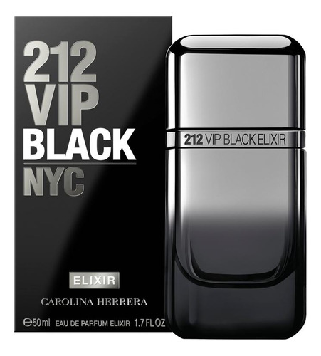 Carolina Herrera 212 Vip Black Elixir Edp Perfume Feminino 50ml