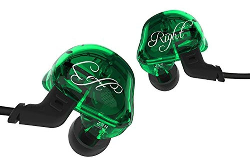 Imagen 5 de 6 de Triple Conductor Inear Auriculares Kz Zsr Hibrida Dinamico