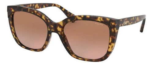 Gafas de sol Ralph - Ra5265 583613 55, color de montura habana, color de lente habana, color marrón, diseño de mariposas