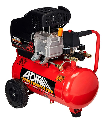 Compresor De Aire Eléctrico Adir 202 Rojo 20v 60hz 