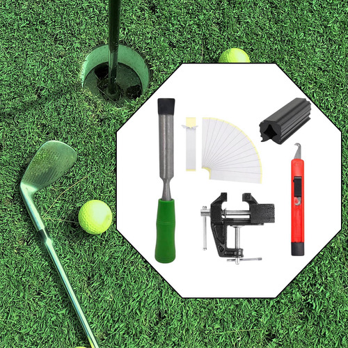 Kit De Agarre De Golf Hook Blade Professional Fácil Verde