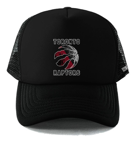 Gorra Con Malla Toronto Raptors Canadá Basquetbol Nba Phg