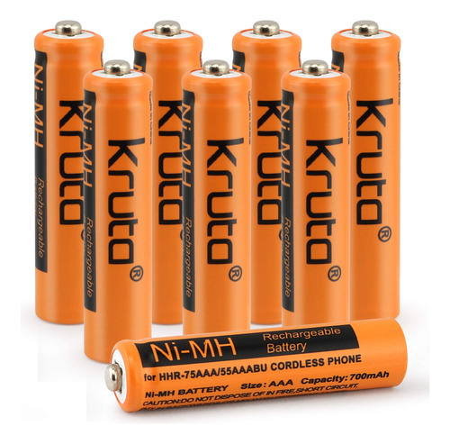 Kruta Ni-mh - Bateria Recargable Aaa De 1.2 V, 700 Mah, Hhr-