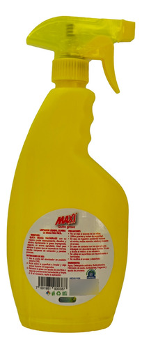 1 Pieza Quita Grasa Limpiador Cocina Ardeli Maxigrass 650ml