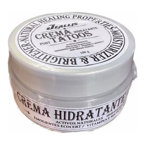 Crema Hidratante Post Tatoos 100g