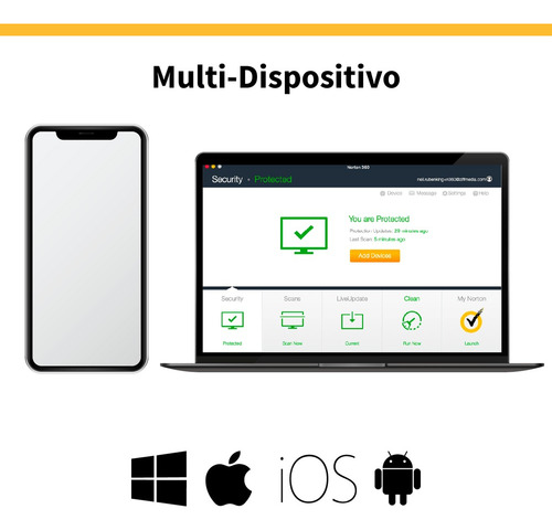 Antivirus Norton 360 Deluxe 3 Dispositivos 1 Año