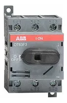 Comprar Chave Seccionadora Tripolar 750v 63a - Ot63f3