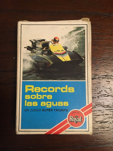 Juego Cartas Records Sobre Las Aguas - Grandes Rallies