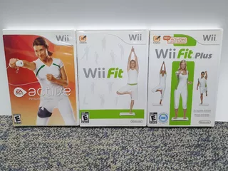 Cd Wii Active Personal Trainer, Wii Fit E Wii Fit Plus