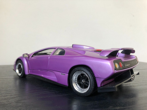Lamborghini Diablo Gt Jota 1:18 Motormax Violeta (Usado)