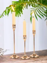 Comprar Set De 3 Candelabros, Centro De Mesa, Trío De Porta Velas