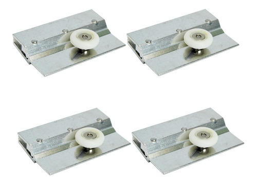 Imagen 1 de 5 de Kit De 4 Carretillas Para Cancel De Baño