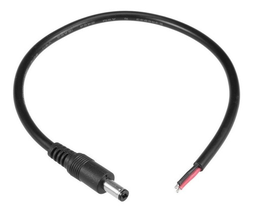 Uxcell Dc Power Pigtail Cable 11.8 in 10 A Macho Conector