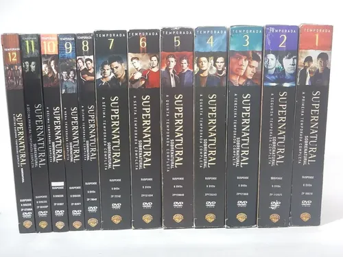 スーパーナチュラル SUPERNATURAL 洋書 小説 12冊セット Supernatural - Sobrenatural - 12 Temporadas Completas - Dvd