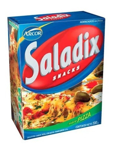 Imagen 2 de 6 de Galletas Arcor Saladix X 100gr - Barata La Golosinería