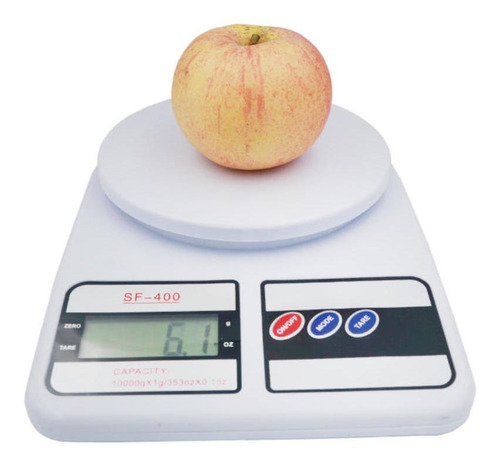 Imagen 3 de 8 de Balanza Pesa Digital Gramera De Cocina 10 Kilos