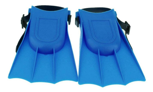 Adultos Aletas De Natación Aletas Ajustables S Azul