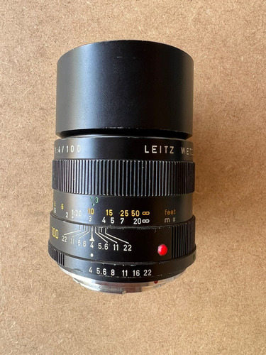 Lente Leica Leitz Wetzlar Elmar-r 100mm F4 - Macro