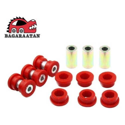 Red Lower Control Arm Bushing Kit For Honda Civic 1988-1 Uux