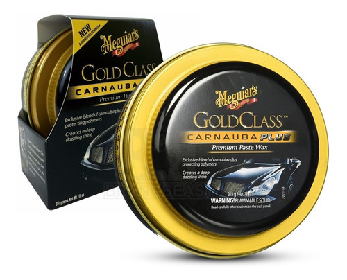 Cera Meguiars Gold Class Carnauba Plus Premium Paste Wax R1