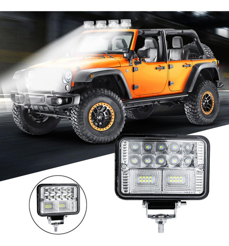 Truck Led 78w 6000k Work Light 6000lm Para Conducir Camiones