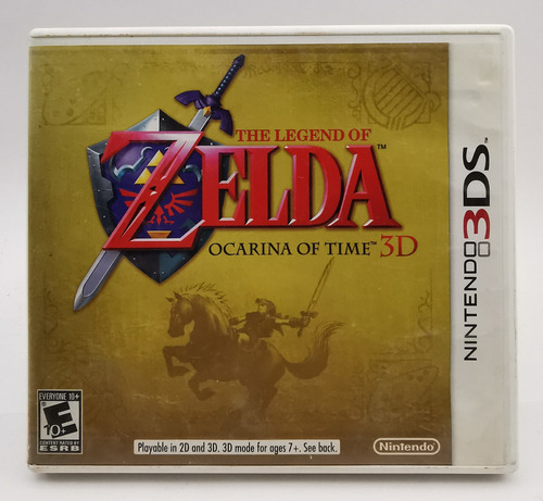 Legend Zelda Ocarina Of Time 3d 3ds 1ra Edicion R G Gallery
