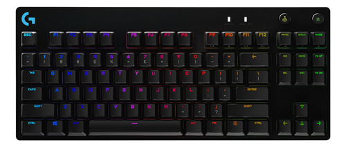 Teclado Logitech G Pro Tkl Gx Blue Clicky Rgb Lyghtsync