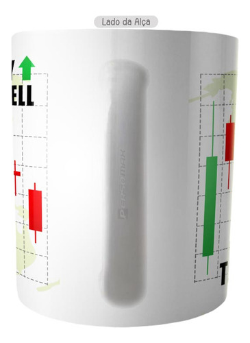 Caneca Trader Personalizada Com Nome Investidor Buy Sell