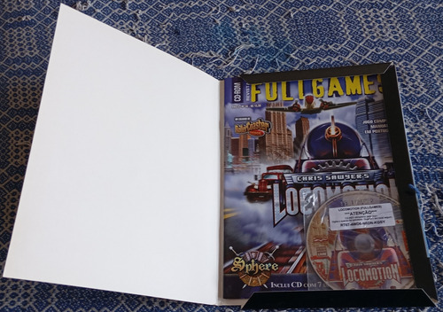Revista Fullgames Ano 5 No 56 + Jogo Chris Sawyers Locomotio