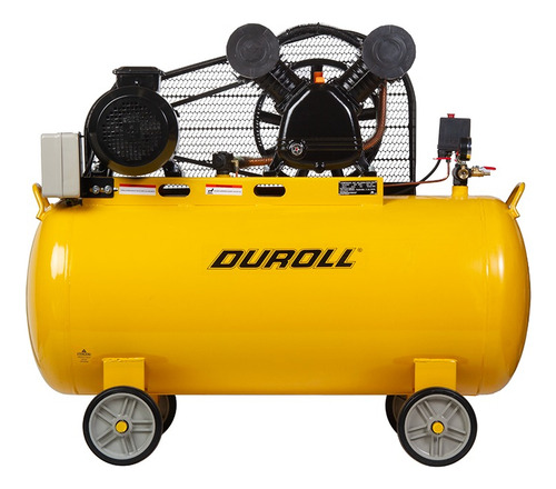 Compresor Aire 5hp X 300l Trifásico Bicilíndrico Correa Prof Color Amarillo Fase Eléctrica Trifásica Frecuencia 50