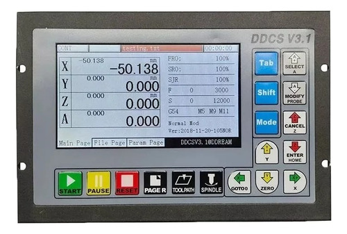 Controladora Cnc 4 Eixos Ddcsv3.1 + Mpg Brinde