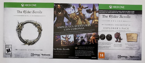 Elder Scrolls Online Tamriel Unlimited Xbox One R G Gallery (Usado)