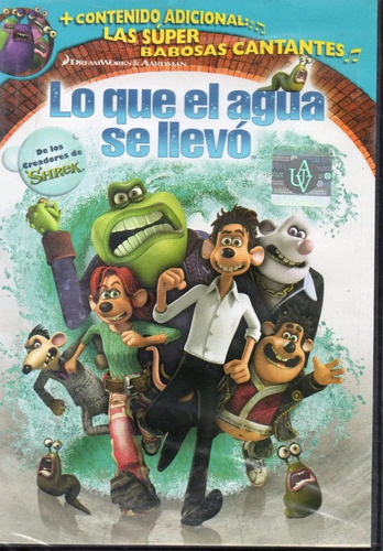 Dvd Original Lo Que El Agua Se Llevo - Dreamworks