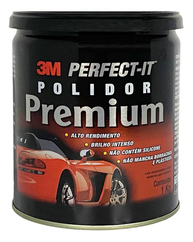 3m Polidor Premium Perfect-it Lata 1kg Massa De Polir