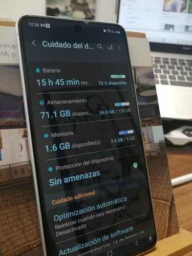 Samsung Galaxy S21 Fe 5g 128 Gb 6 Ram Blanco (Usado)