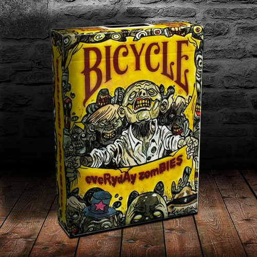 Bicycle Everyday Zombie 54 Cartas, Poker, Rummy, Texas Hold'