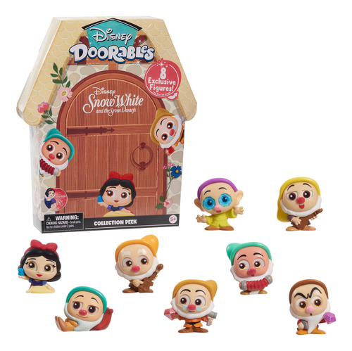 Disney Doorables Snow White Collection Peek, Juguetes Para N